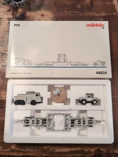 Märklin HO #46824 Heavy Duty Paper Glazing Cylinder Transport Set, New in Box