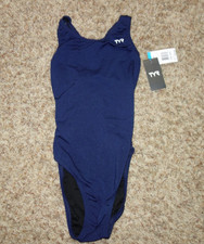 TYR Women's Durafast Maxfit-A Swimsuit Navy Blue Size 30 Small MDUR7A NEW NWT