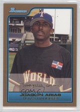 2006 Bowman Draft Futures Game Gold Joaquin Arias #FG40 0j6