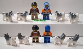 Lego 60034 Town City Arctic Helicrane - 253 Pieces - Complete w/ Instr