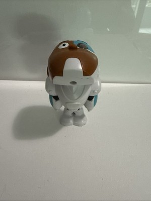 2015 Burger King Cyborg Teen Titans DC Comics Eye Lights Up 4'' Figure Preowned