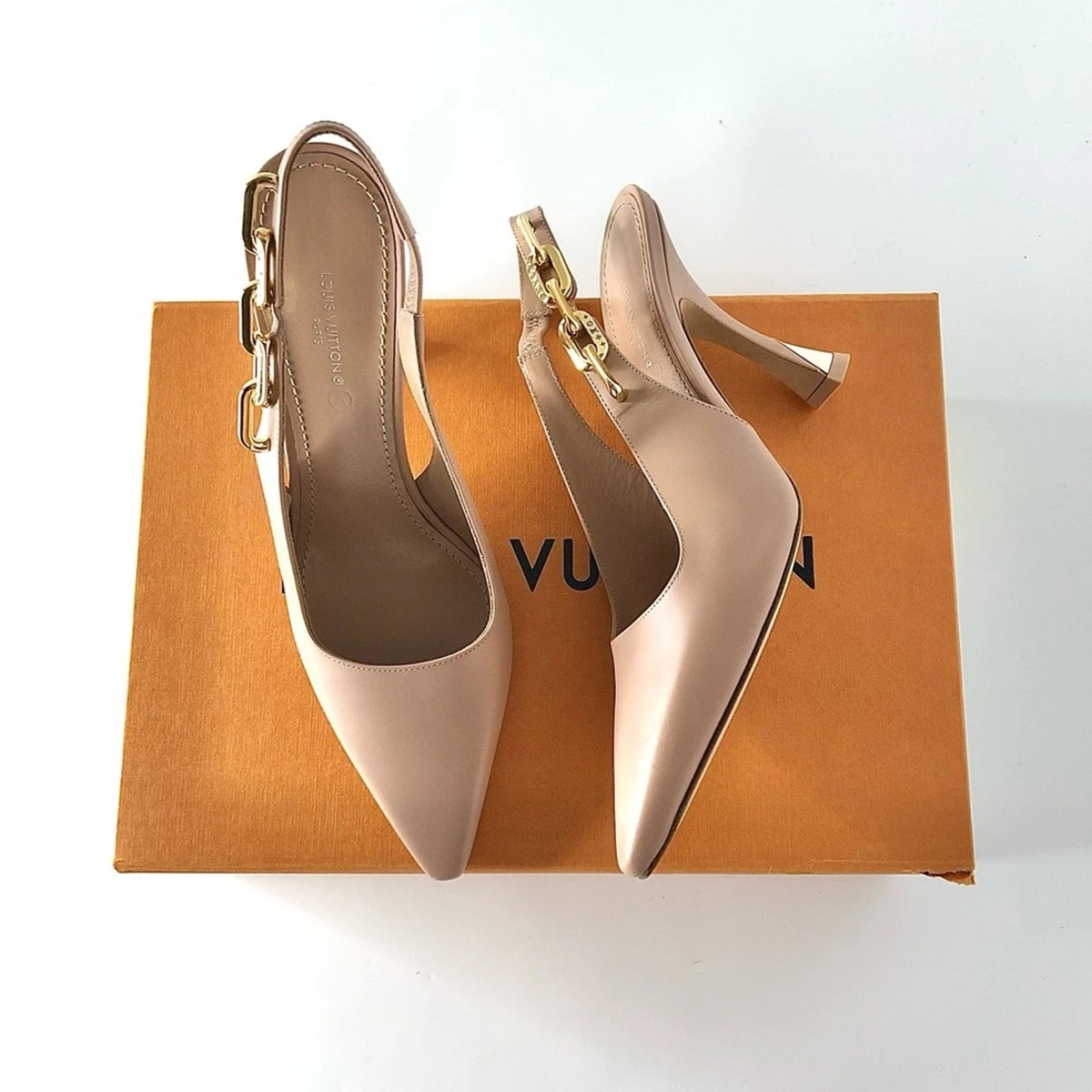 Louis Vuitton Pump High (3-3.9 in) Heel Height Heels for Women for