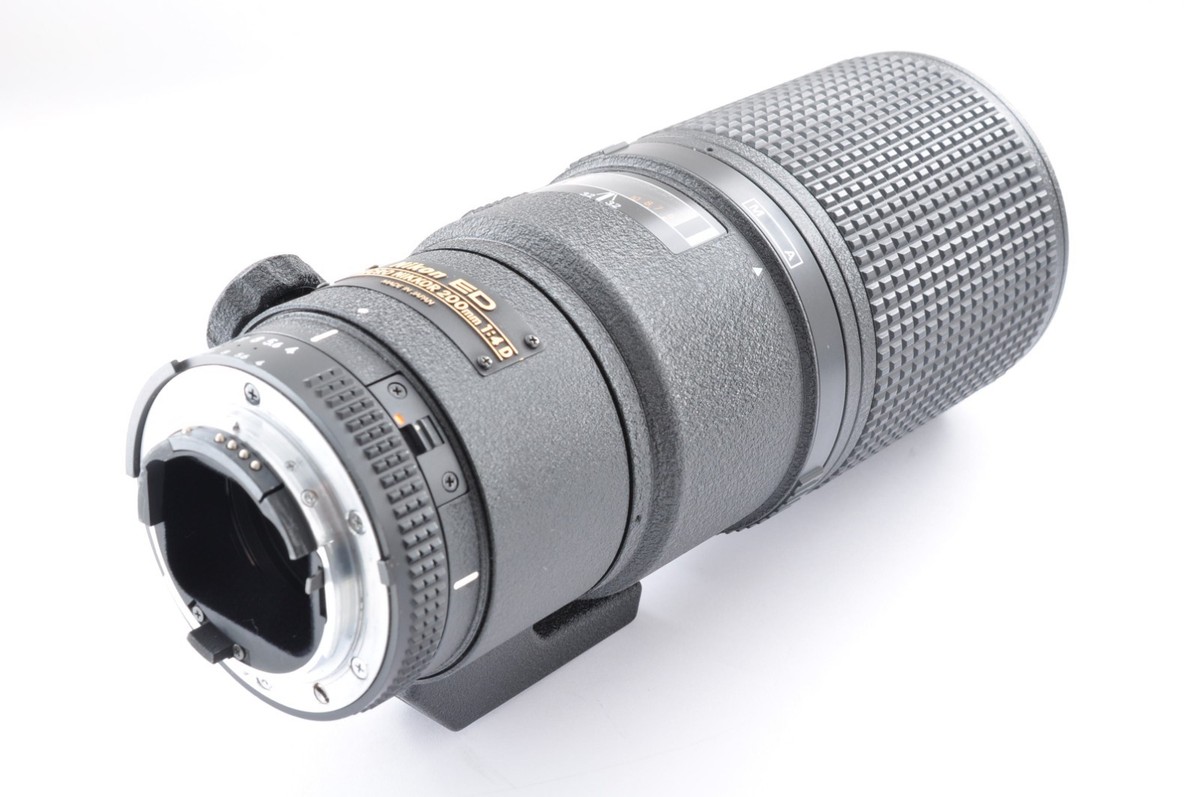 Nikon AF Micro-Nikkor 200mm F/4D ED IF Macro Lens From Japan Near