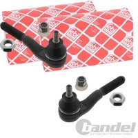 2X febi Prokit Spurstangenkopf Links+Rechts Passend FüR Peugeot 406