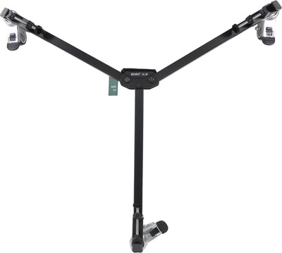Aluminum Photo and Video Dolly, Foot Lock and Release, Foldable, Compatible W/ K