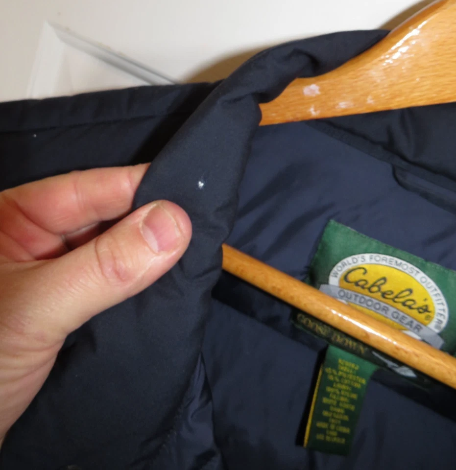 Cabelas Premier Northern Goose Down Puffer Vest Mens 2XL Outdoor Pockets *Read* - Image 4 of 4