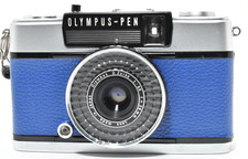 ?? MINT OLYMPUS PEN EE-3 Blue 35mm Half Film Camera Japan  2700565