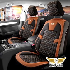 Auto Schonbezug für Hyundai i20 Schwarz Braun Komplett