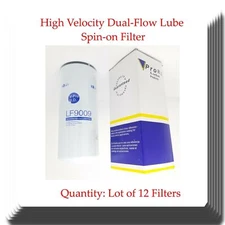 Lot of 12 V-PRO HD LF9009 Dual-Flow Lube Filter  Fits:  Replaces Cummins 3401544