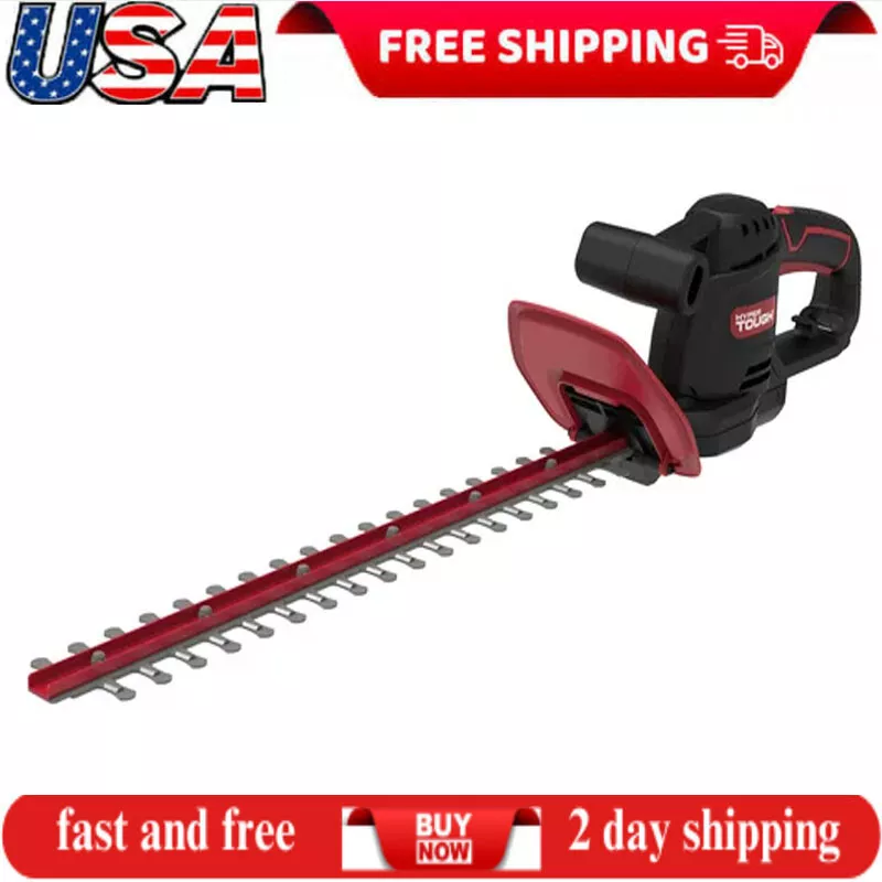 Hyper Tough 3.7 Amp 20 Inch Electric Hedge Trimmer HT21 401 002 02