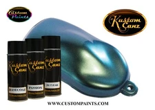 Kustom Canz TROPICAL PASSION 12oz AEROSOL CAN KIT Custom Paint,, HOK, Guitar