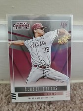 2015 Panini Contenders School Colors | Grayson Long | Texas A&M | #32