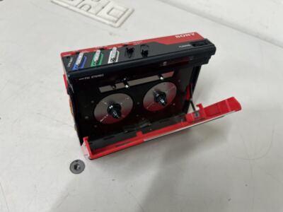 JUNK Sony Walkman WM-F15 Stereo Portable Audio Cassette