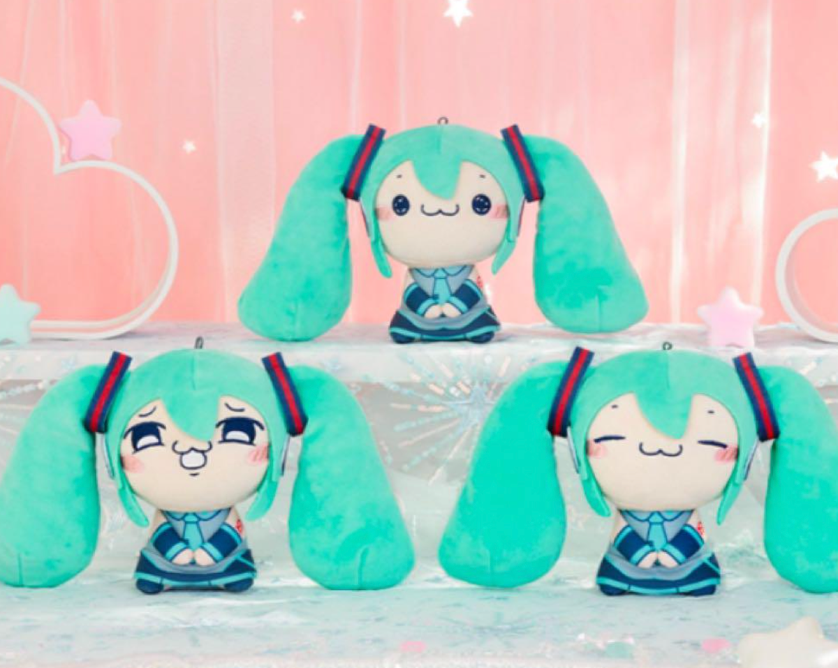 Hatsune Miku Mochi Piko Plush Doll set H15cm 2024 | eBay