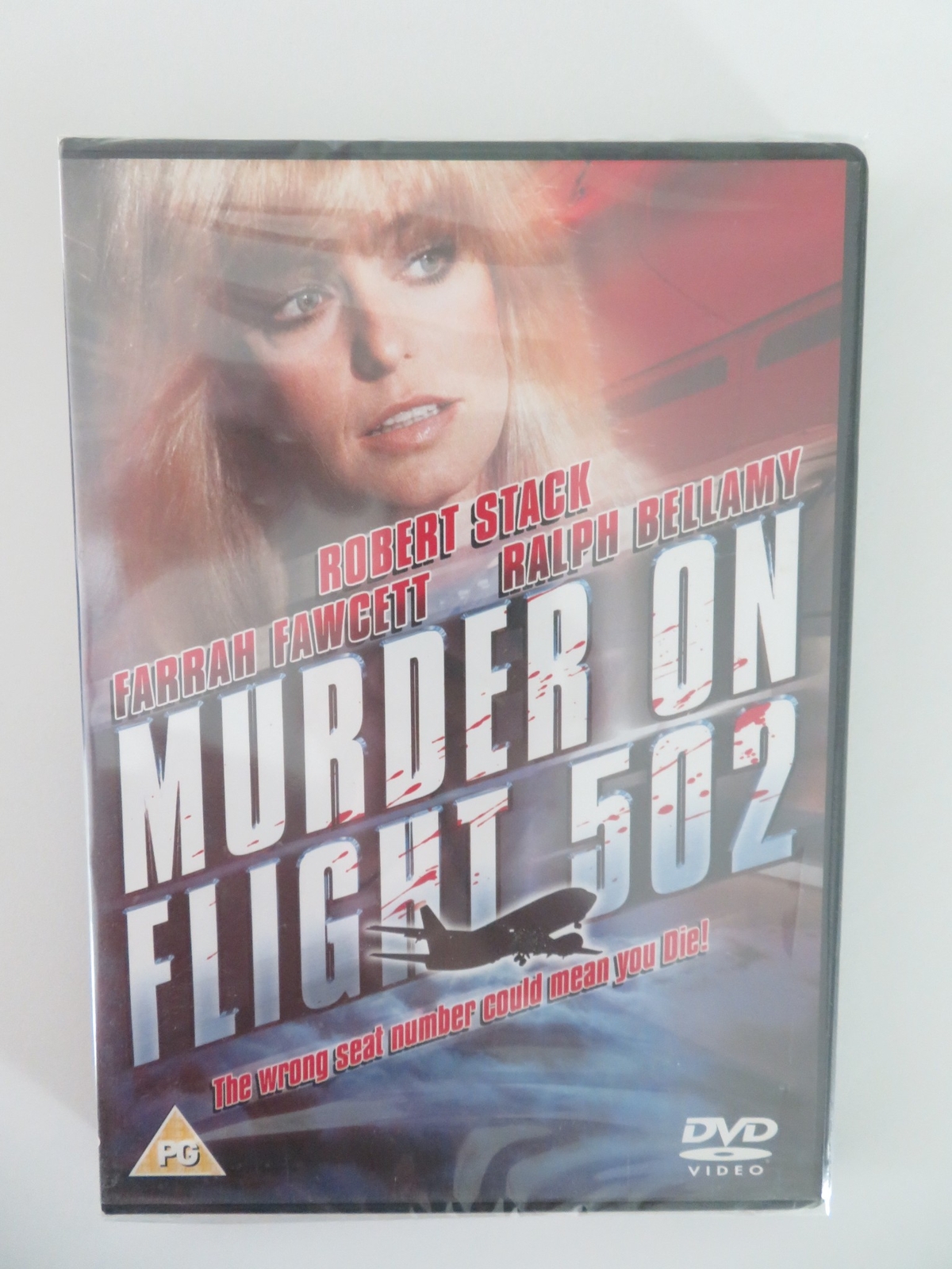 MURDER ON FLIGHT 502 (DVD) ROBERT STACK FARRAH FAWCETT 1975 REGION 2
