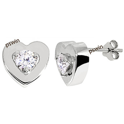 1/3 ct TW Diamant Ohrstecker G-H Farbe VS2 Reinheit 14K Weißgold.