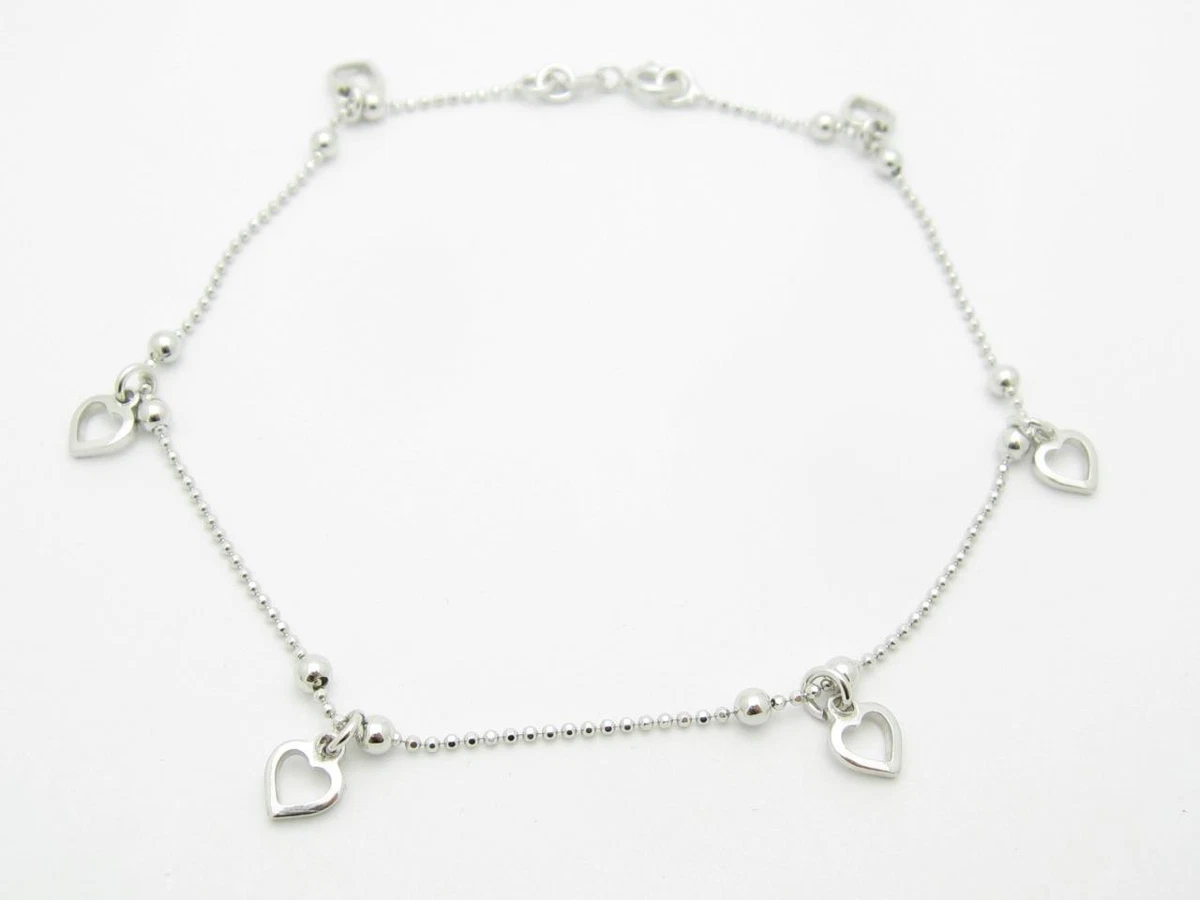 Platinum anklet designs clearance