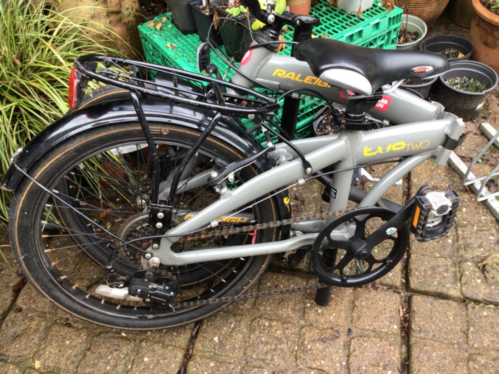 RALEIGH EVO TWO FOLDING BIKE eBay