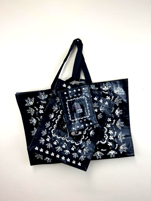 NWT Vera Bradley Piece Market Tote Set Holiday Owls Reusable