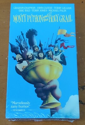Monty Python and the Holy Grail (VHS, 1991) Factory Sealed Movie Tape *NEW*. 66