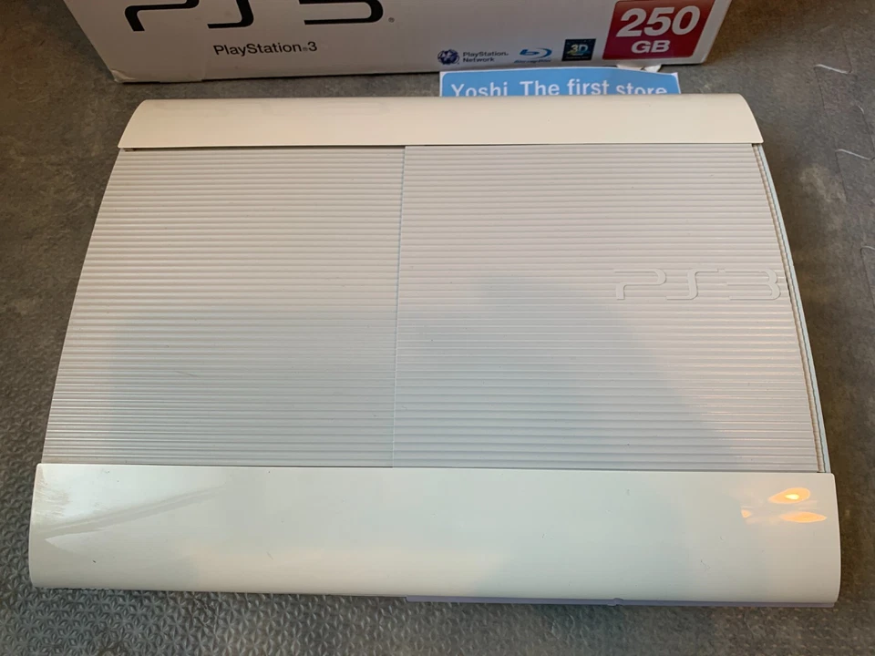 SONY PS3 PlayStation 3 250 GB CECH-4200BLW Clásico Blanco Japón Excelente Foto 2 de 4