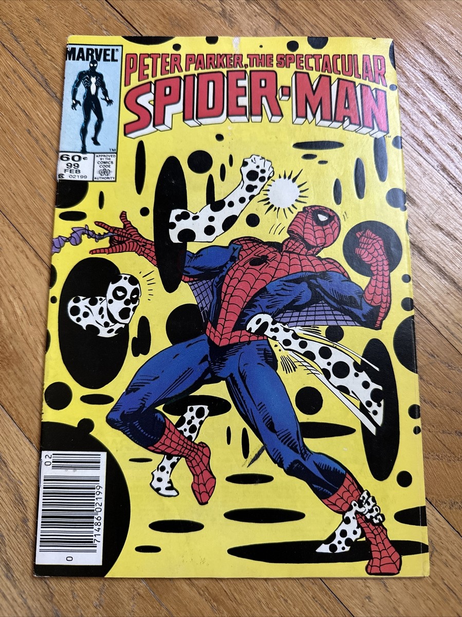 The Spot! The Spectacular Spiderman #99 (1984). Great Condition
