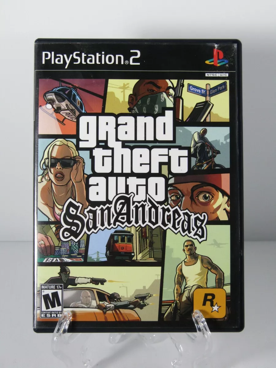 Preços baixos em Grand Theft Auto: San Andreas Sony PS2 Video Games