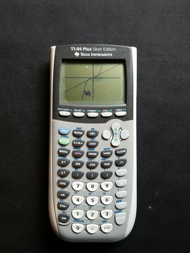 Texas Instruments TI-84 Plus Silver Edition Graphing Calculator Tested & Working - Picture 2 of 8