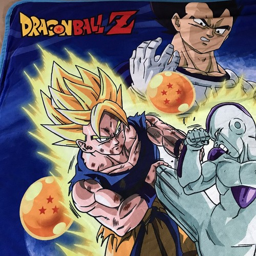 dbz throw blanket