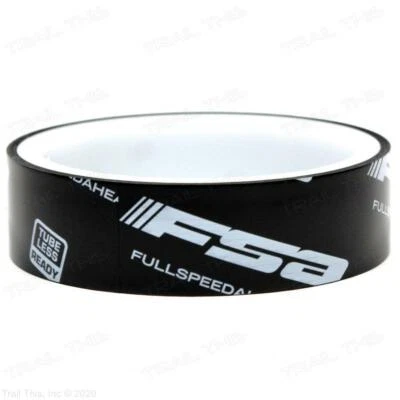 FSA 26" x 25mm Tubeless Rim Tape 8M Length MTB Bike Tires / Rims