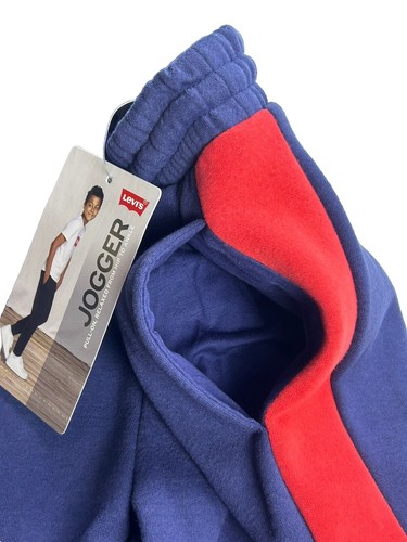 Levi's Boys Fleece Everyday Joggers Navy Blue, Youth Size M Relaxed Sweats NWT - Picture 11 of 11