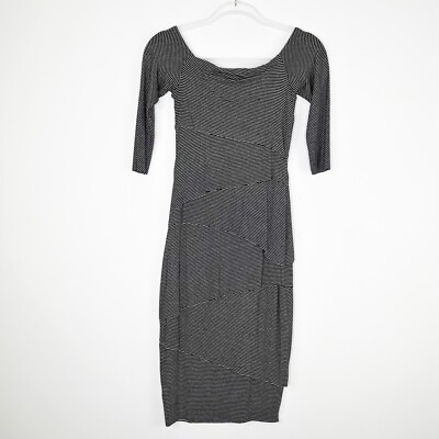 grey and black bandage dress Strapless Ombre Bandage Midi Dress