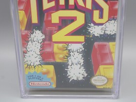 Tetris 2 Nintendo NES 1993 CIB Complete in Box CGC Graded 9.0 - 9.8 Cart!