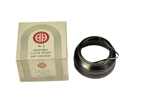 Filtre Brouillard Vintage Harrison 4x5.65 Pouces - Modèle 4 1/2 1-5 - Avec étui - USA