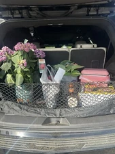 Rear Trunk Envelope Style Organizer Cargo Net for CADILLAC ESCALADE 2015-2025