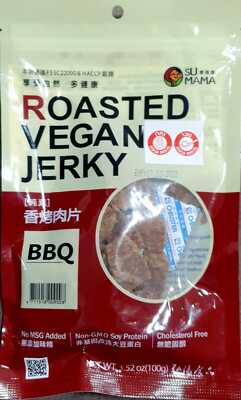 Su Mama - Roasted Vegan Jerky - BBQ Flavor 