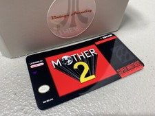 Mother 2 SNES Super Nintendo Replacement Game Label