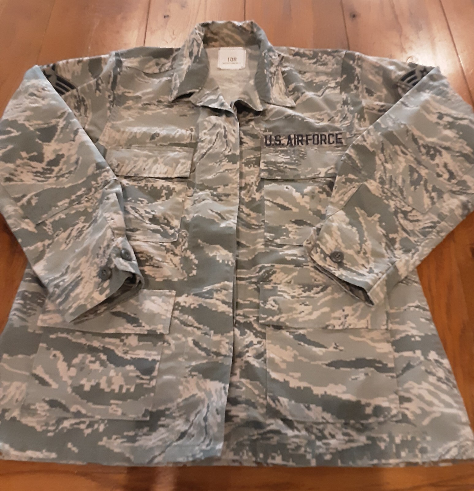 US Military Air Force Women's Utility Coat Ripstop Size 10R 8410-01-598 ...