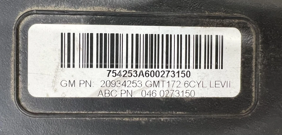 Conjunto de tanque de combustível 2010 - 2014 GMC Terrain fabricante de equipamento original 20824314 - Imagem 3 de 4