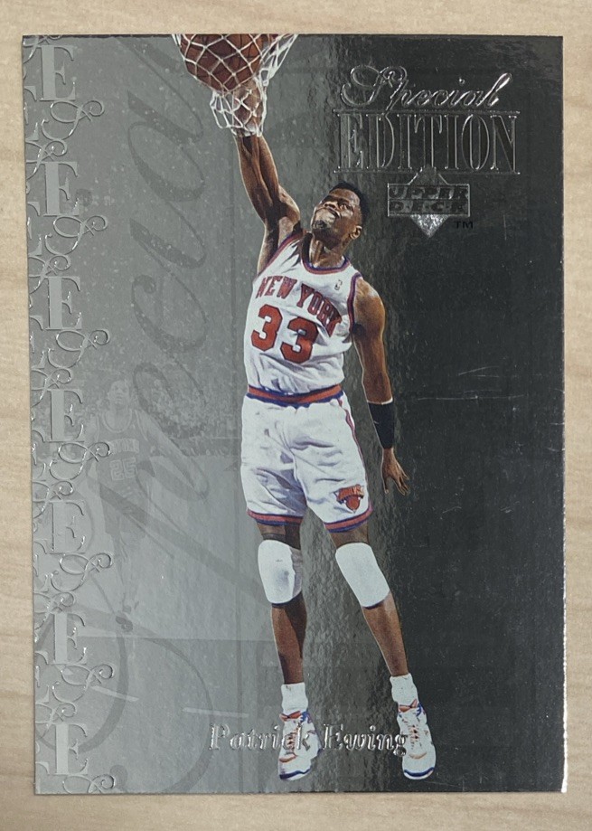 PATRICK EWING - 1995-96 Upper Deck SPECIAL EDITION #SE142 - NEW YORK KNICKS