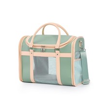 Airline Approved Pet Carrier Backpack, Waterproof PU Foldable Desig... Fast Ship