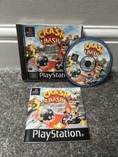 Crash Bash Sony Playstation 1 gioco completo etichetta nera