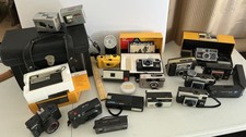 Huge Vintage Camera Collection Kodak Instamatic, Disc Cameras, Accessories
