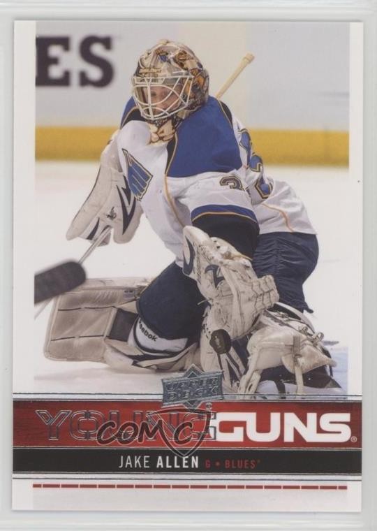 2012-13 Upper Deck Young Guns Jake Allen #244 v6h