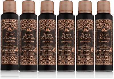 TESORI D´ORIENTE Hammam Deo 6x150ml DEODORANT SPRAY