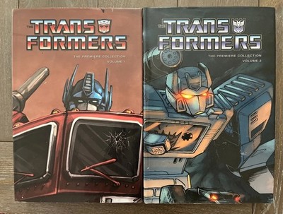 Good Condition Rare Transformer Premiere Edition Volumes 1 &2 Bundle.
