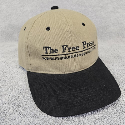 #ad #ad VTG Free Press Mankato Hat Baseball Cap Strapback OSFM Youngan Newspaper Merch $16.99