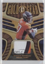 2021 Panini Gold Standard Gold Gear Prime 22/49 Noah Fant #GG-NF 7xr