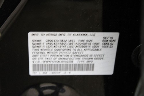 Power Brake Booster 01469TG7A50 Fits 19-22 Pilot 2848256 - Picture 9 of 11