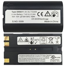 GEB211 Batteria per Leica ATX1200 RX1200 GPS1200 GRX1200 Survey Stazione Totale